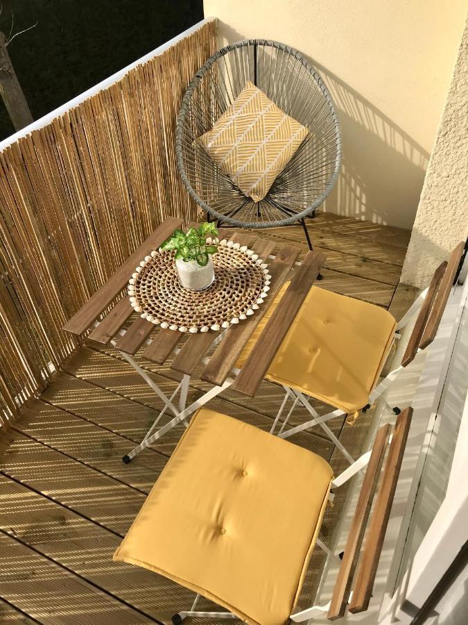 Cabourg - Bel Appartement Lumineux Avec Balcon Dans Residence Privee Екстер'єр фото